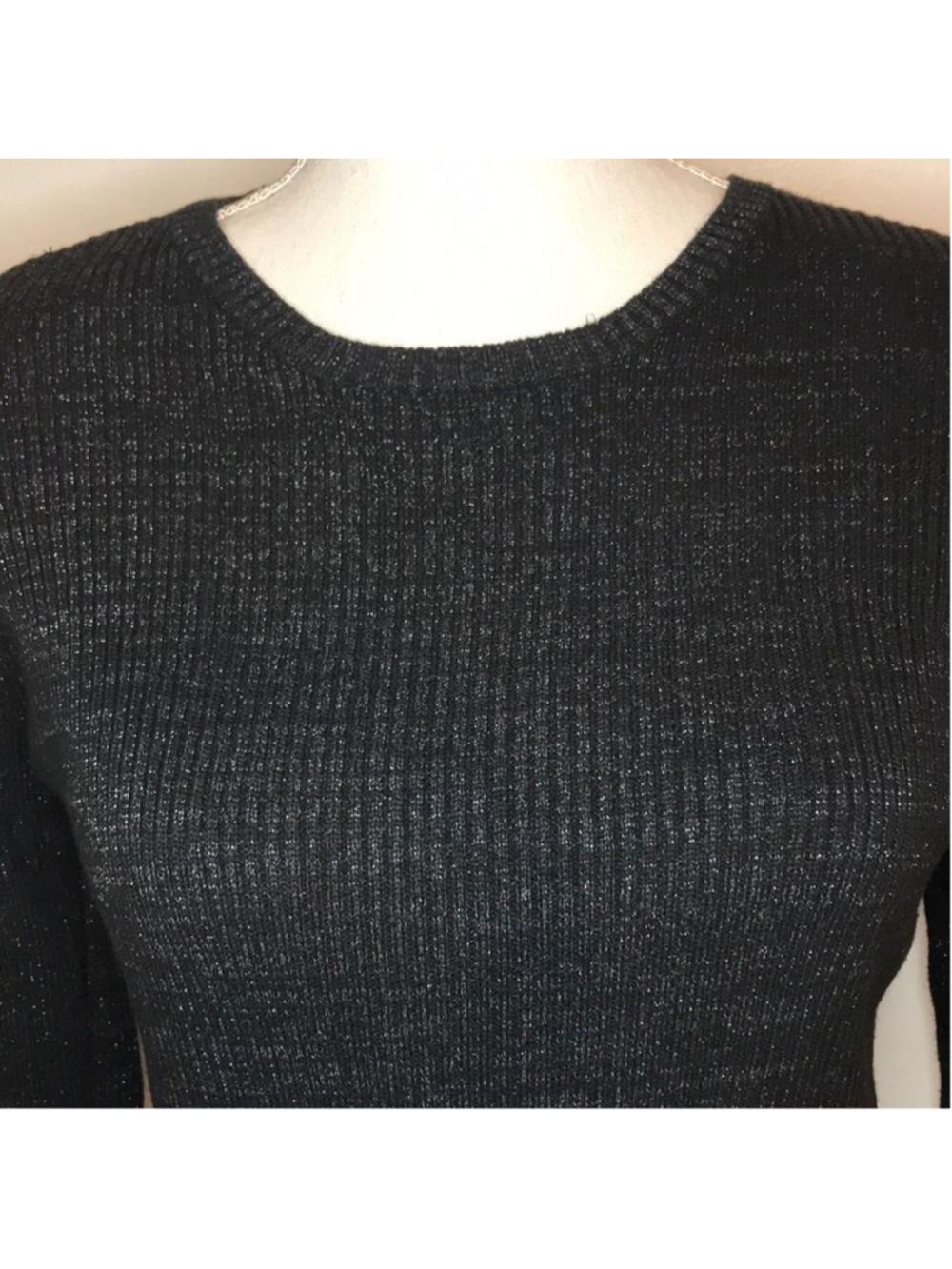 BLACK SPARKLE SWEATER ✨✨✨ - Picture 2 of 4